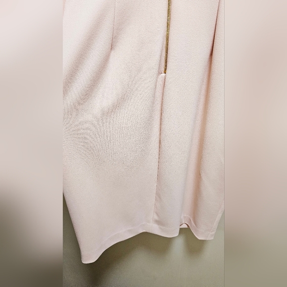 Calvin Klein Blush Bell 3/4 Sleeve Shift Pencil Dress size 10 M - Picture 9 of 12